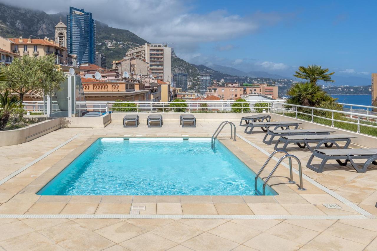 Luxury Studio Renovated 2024 With Free Parking Beausoleil Eksteriør billede